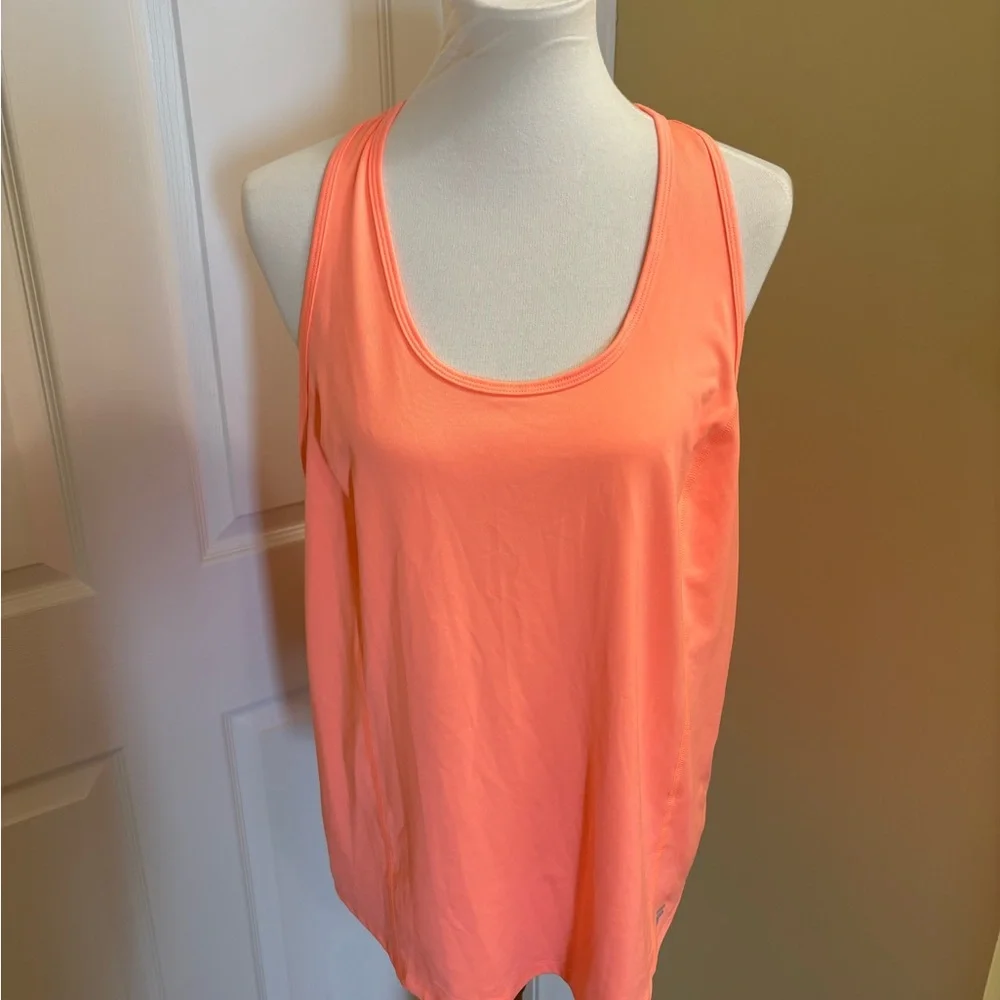Fila Racerback Women's Coral Tank Top - Picture 1 of 6